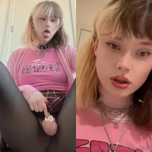 I want to be in chastity and wear your cum on my face like a whore so