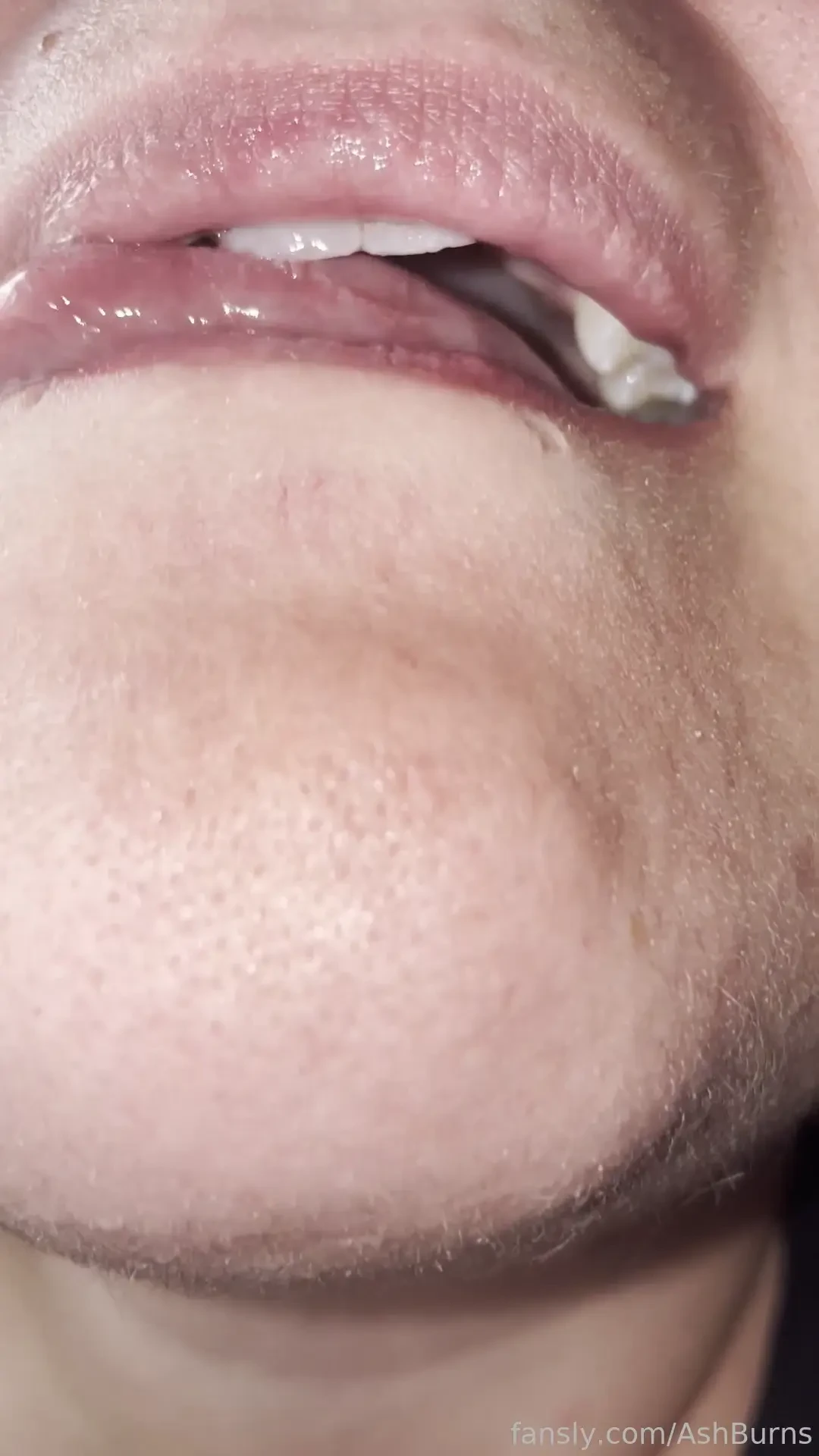 Eating a snacc in the pose plus mouth showing off part 1 