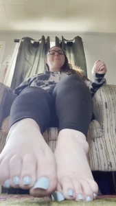 Rewarded my sub with a special dinner tonight my dirty feet for his