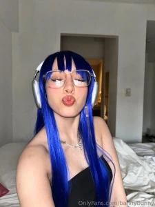 Como me veo con el azul poneme de fondo de pantalla part 9