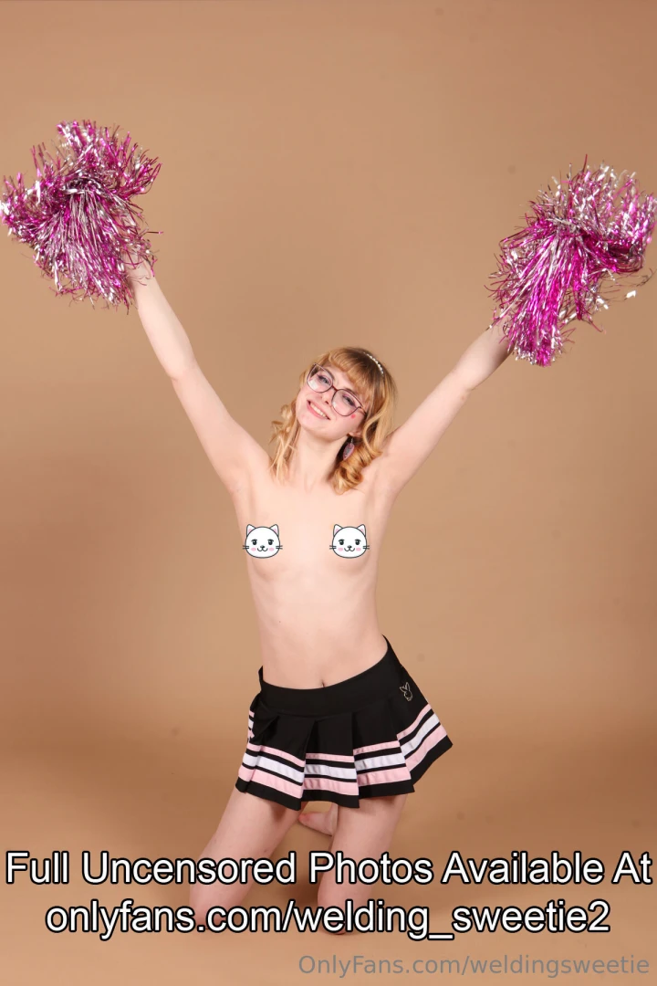 I am super excited to share y full cheerleading set it is super hot part 1 