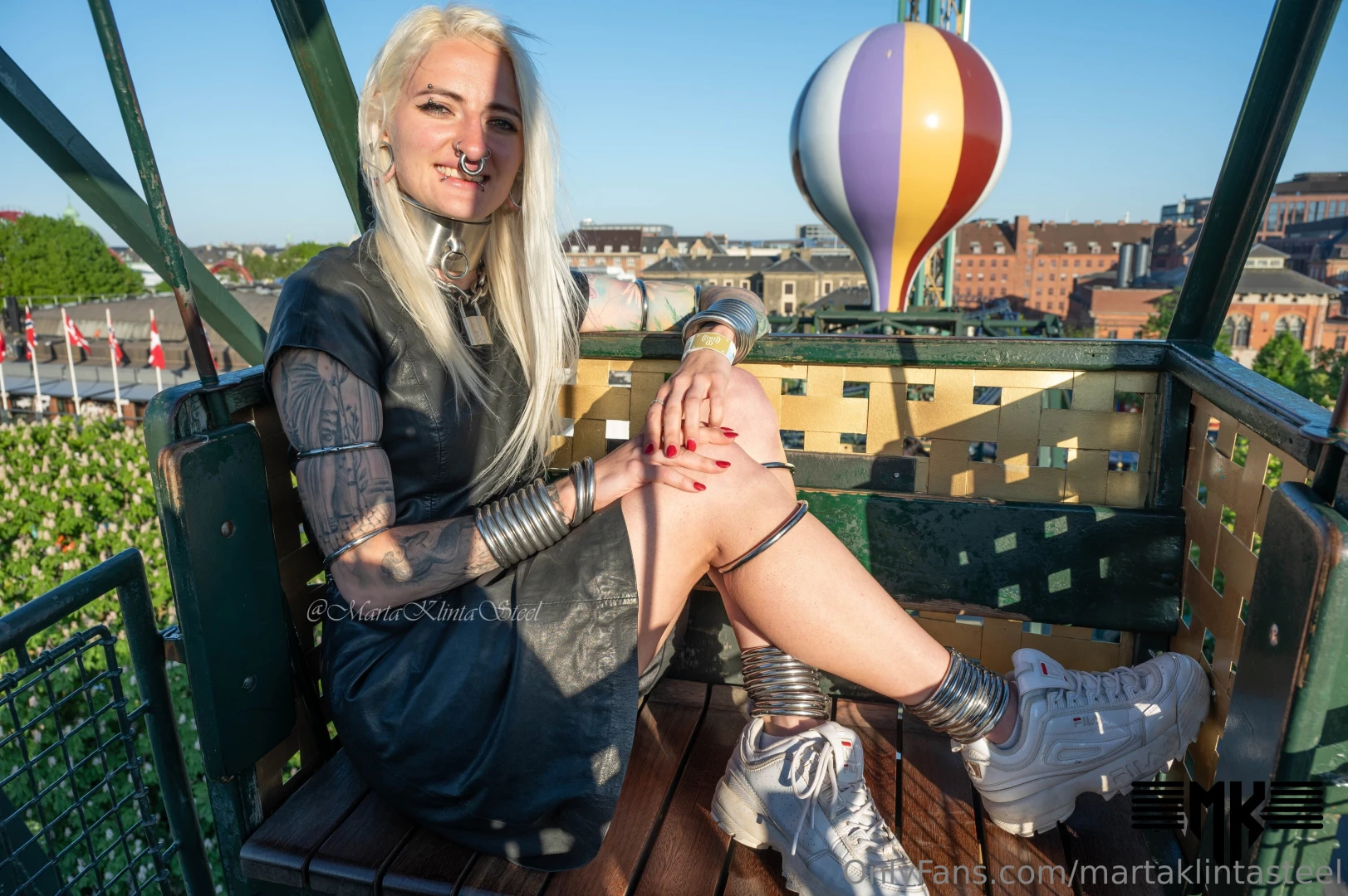 Visiting tivoli gardens amusement park in copenhagn when shooting with 