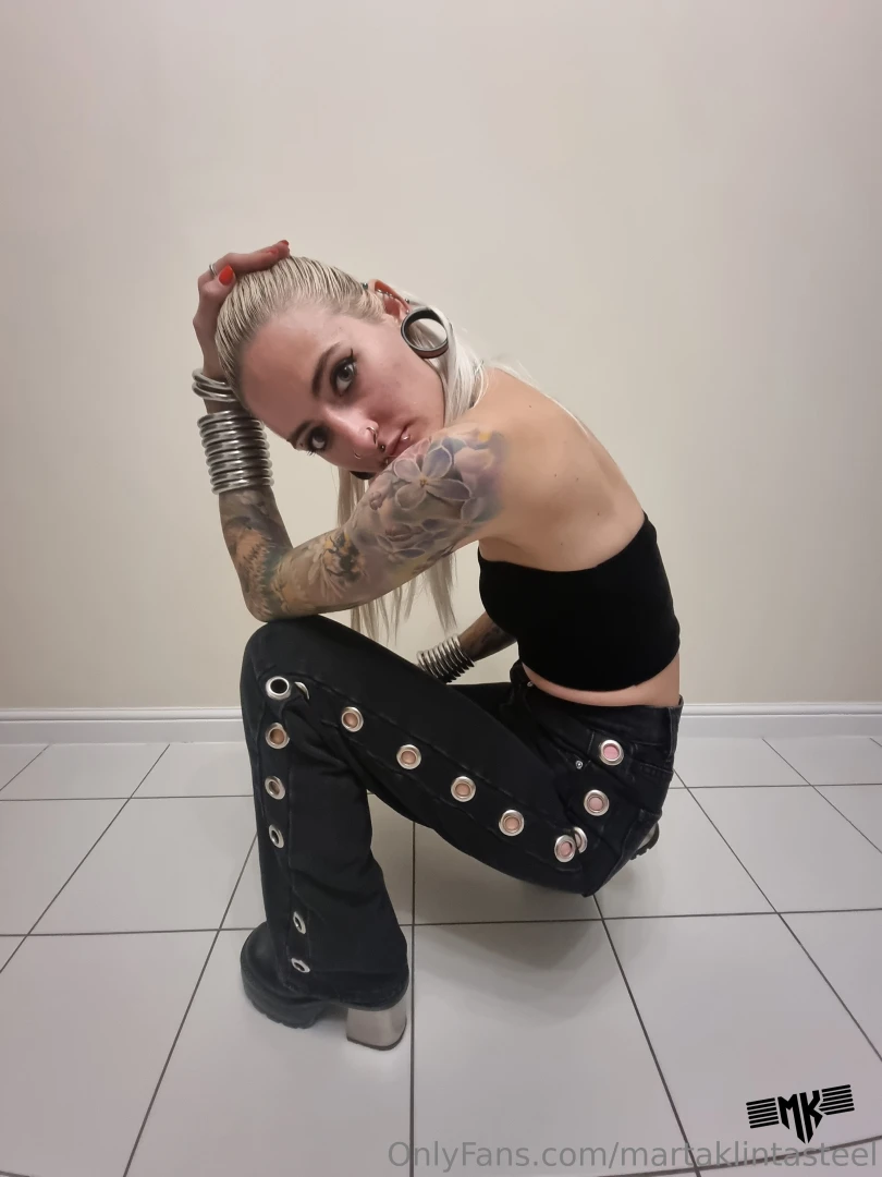 How about incorporating steel in my outfits 