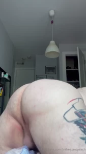 Got caught shaking my ass in front of the open window