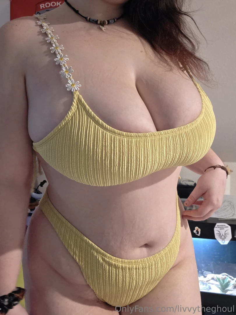 Wanna be teased in my yellow bikini part 6 