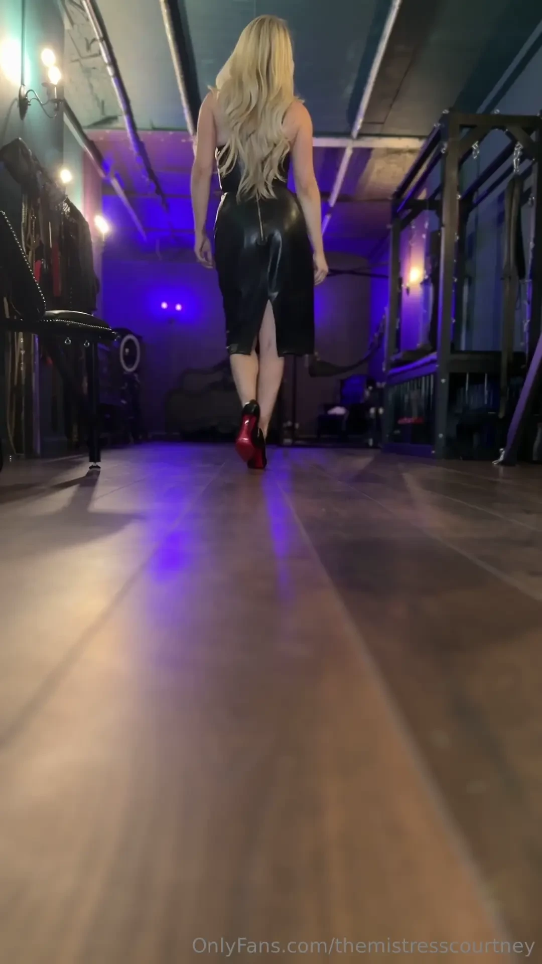 Will you crawl behind the heels 