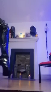 Today s shoe collection clip contains my thigh high pvc boots what do