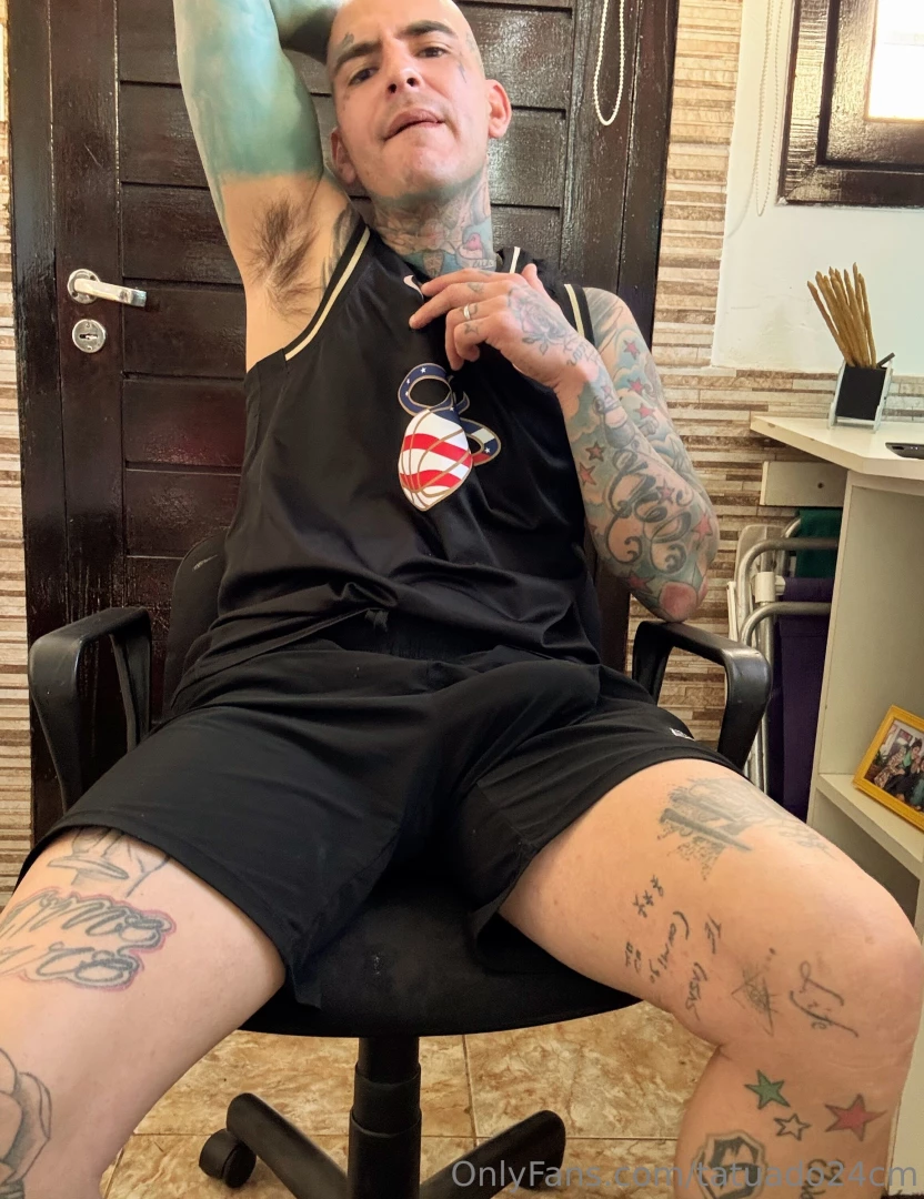 I take off my shorts 