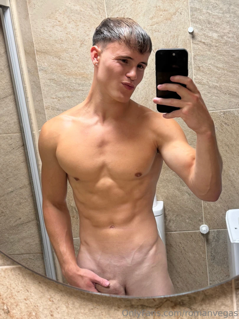 Just getting out of the shower 