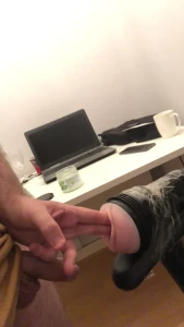 Going ham on this plastic pussy