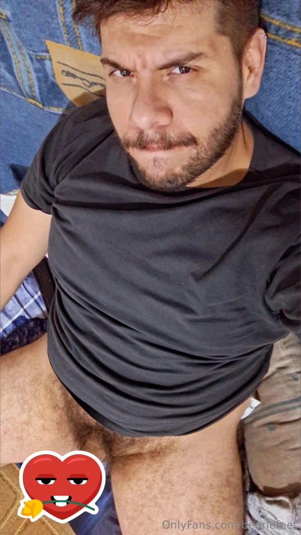 My bear heart is beating hard 