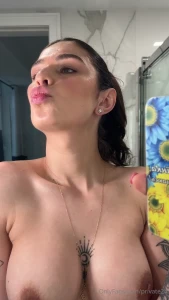 You would love to suck on those juicy milkers wouldn t you