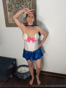 My partial sailor moon outfit in progress -need to change add some