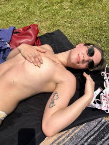 Little pool day lucky me that i get to go topless here part 2