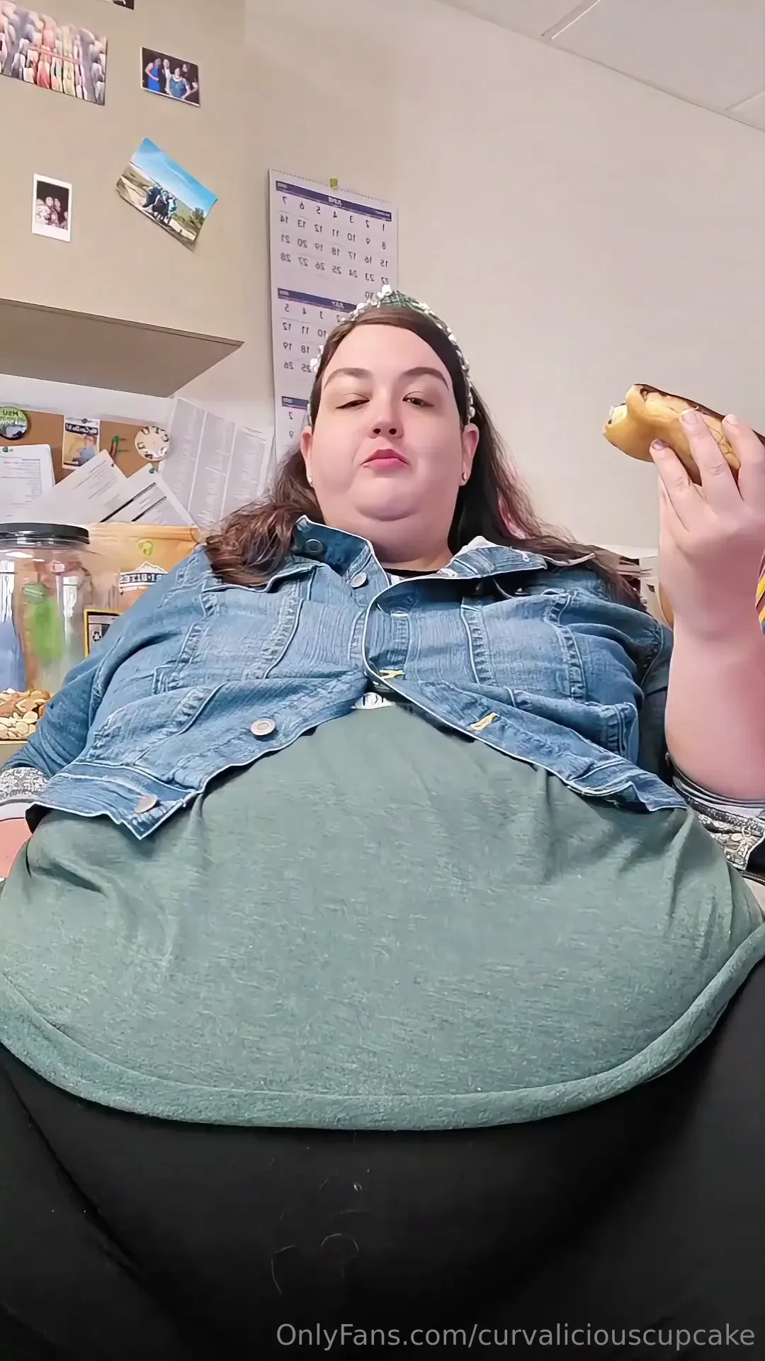 You know i had to celebrate national donut day my chair is so squeaky 