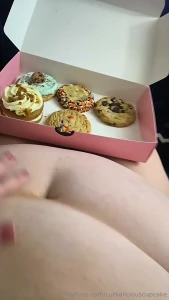 Lazy sunday with some crumbl cookies just missing you