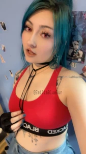 Naturally pink eyes would be so cute part 10