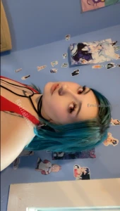 Naturally pink eyes would be so cute part 2