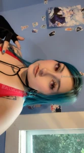 Naturally pink eyes would be so cute part 12