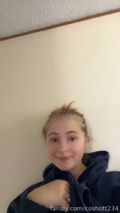 Just showing off boobs bigtits bigboobs tits cleavage tease young cute