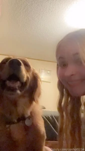 Rue always looks this happy when we hang out and honestly same
