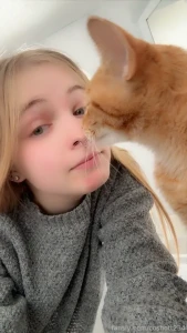 He sniffed me nibbled me judged me and still decided i m his favorite