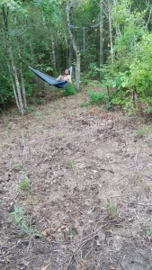 Jest hangin around at my hammock also as i figure out video editing