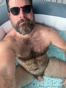 These cold morning hot tub dips keep me fueled part 1