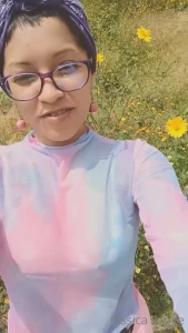 Que lindo ir al parque y ver flores