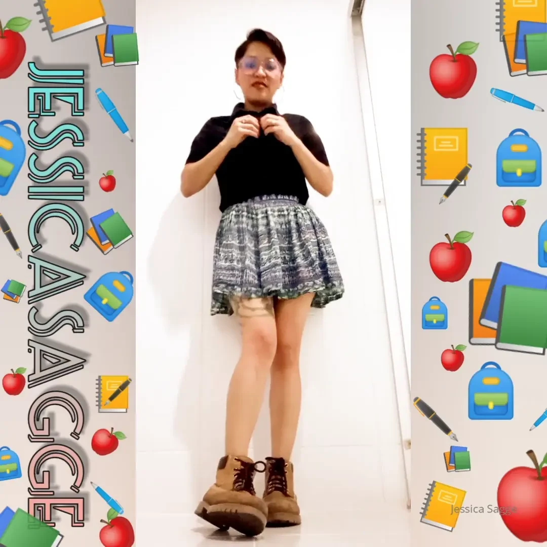 Estoy pensando en regresar a la escuela empiezo por el look colegiala 