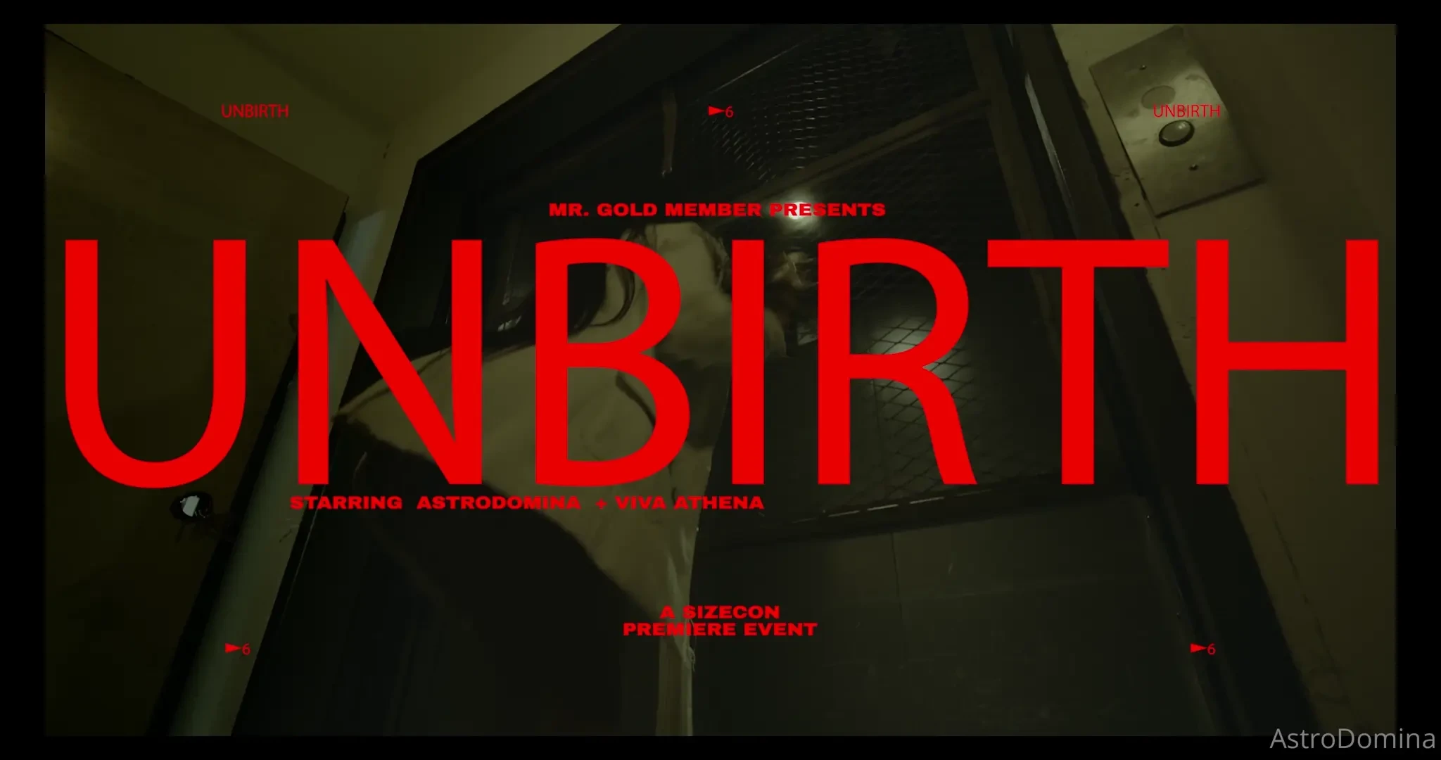 The full exclusive premiere for my movie unbirth everyone knows my 