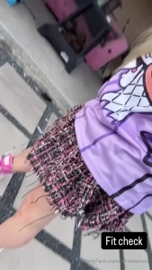 Oversized shirt on the fit check