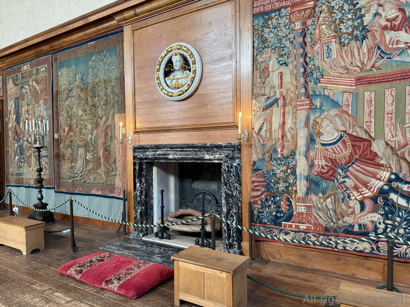 And inside the marvellous hampton court palace is no less beautiful 