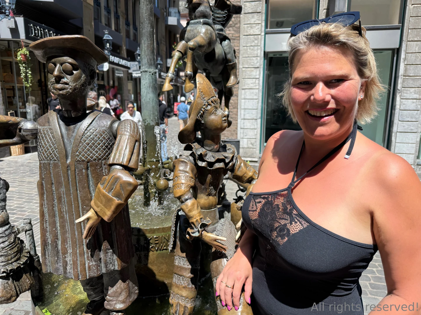Aachen - also known as a spa town - has some remarkable fountains and part 2 