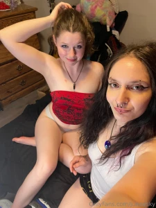 Me amp maisyxoxo444 were feeling a little bit frisky while we were