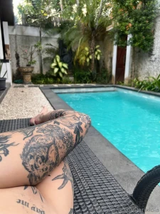 Are we going to sun bake naked together