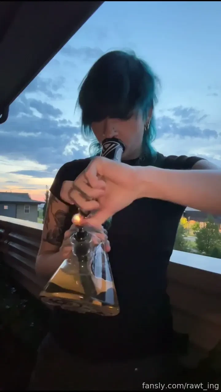 Blue emo boy now xx goth emo piercings splittongue ftm trans part 1 