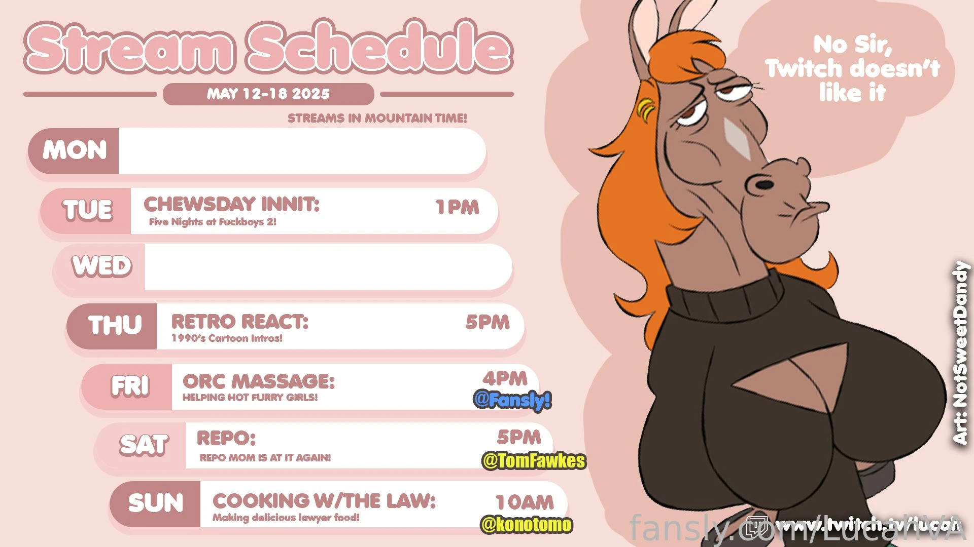 Stream this friday i repeat stream this friday we re continuing with 