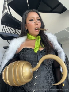 Even warlords have private desk days locked in this post sir crocodile