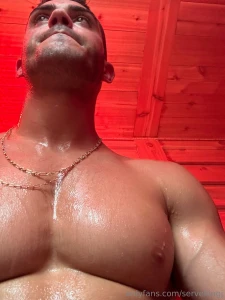 Nothing beats a good sauna session should i bottle up my sweat for you