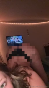 Arching my back and grinding on your dick