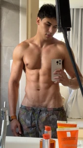 Where would you pass your tongue first