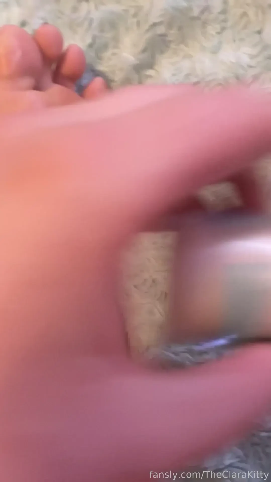 Making sure my feet stay soft and pretty enough for you to salivate 