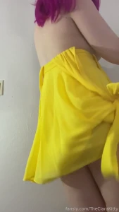 This dress makes me feel fun slutty