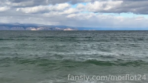 Huge lake baikal of incredible size