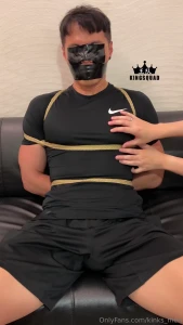 The helpless of a taiwanese gym athlete it was a quiet late night in