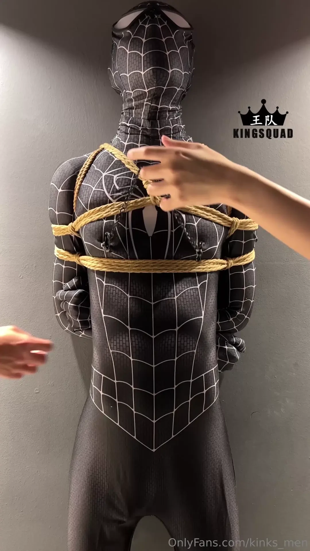 Webbed in the wrong world gaymer had spent weeks perfecting his black 