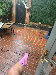 Power washing this porch