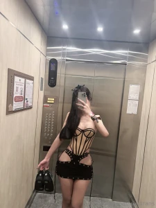 Wearing just enough to keep you wondering