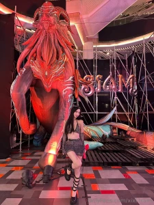 This outfit just a little something to make you weak